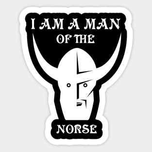 I am a man of the Norse Sticker